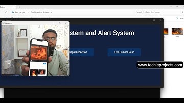 Fire Detection and Alarm System using Python | Machine Learning Projects