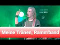 Meine Tränen, Ramm&#39;band | Rammstein tribute, 22.04.2023 Москва, Sexton &quot;Rammstein Frühling&quot;