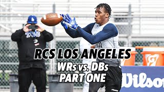RCS Los Angeles: WRs vs. DBs part one