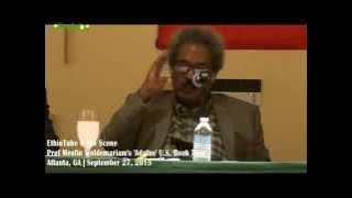 Ethiopia: Prof Mesfin Woldemariam's 'Adafne' U.S. Book Tour in Atlanta - Q & A 1/2 | Sep 27, 2015