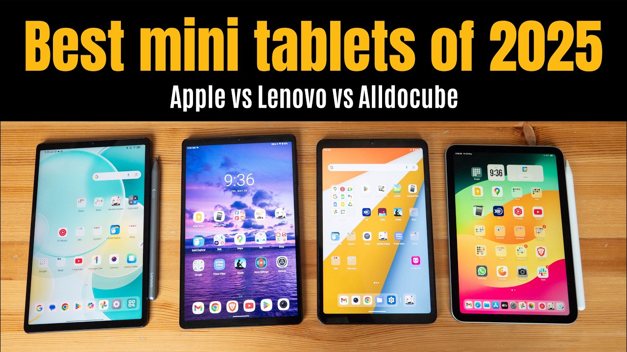 Best mini tablets in 2025 (June): Apple vs Lenovo vs Alldocube