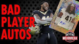 Alvin Kamara & More Bad Trading Card Autographs