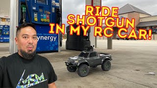 TAKE A RIDE IN MY RC CAR TO THE GAS STATION! | Traxxas TRX4 with 4k Ironquad FPV
