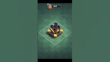 Upgrade Of Multi Mortar Level 1 To Max | COC #shorts