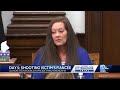 'I can't get that image out of my head,' Rosenbaum's fiancée testifies