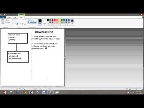 Downcasting