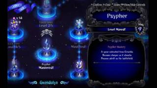 Odin Sphere Leifthrasir - New Game + (Xtra New Game) equipment stat upgrades screenshot 1