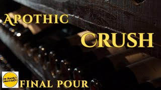 Apothic Crush Wine Final Pour