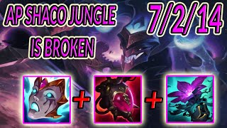 FULL GAMEPLAY AP SHACO JUNGLE S14.10 - Boxes carry the game