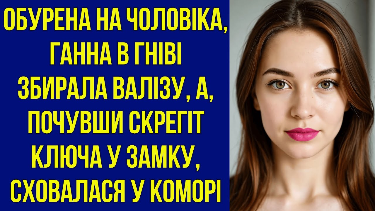 Ганна в гніві збирала валізу, а, почувши скрегіт ключа у замку, сховалася у коморі, але...