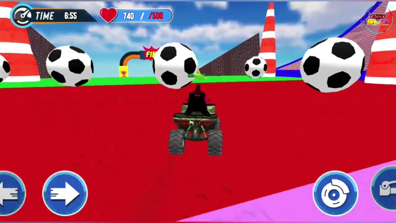 ATV Stunt Super hero  - Car Game | Android Gameplay #1 rqw