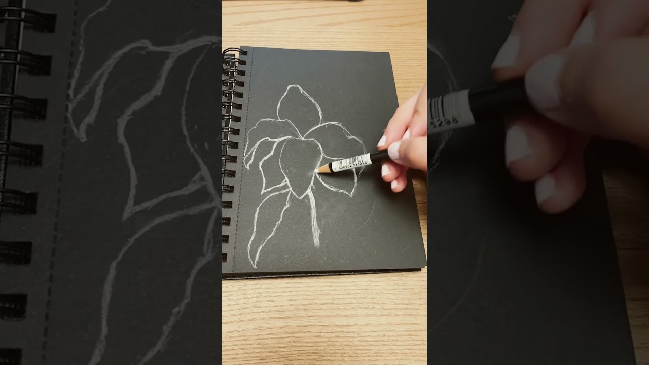 let me know what other drawings should i do on black paper! 