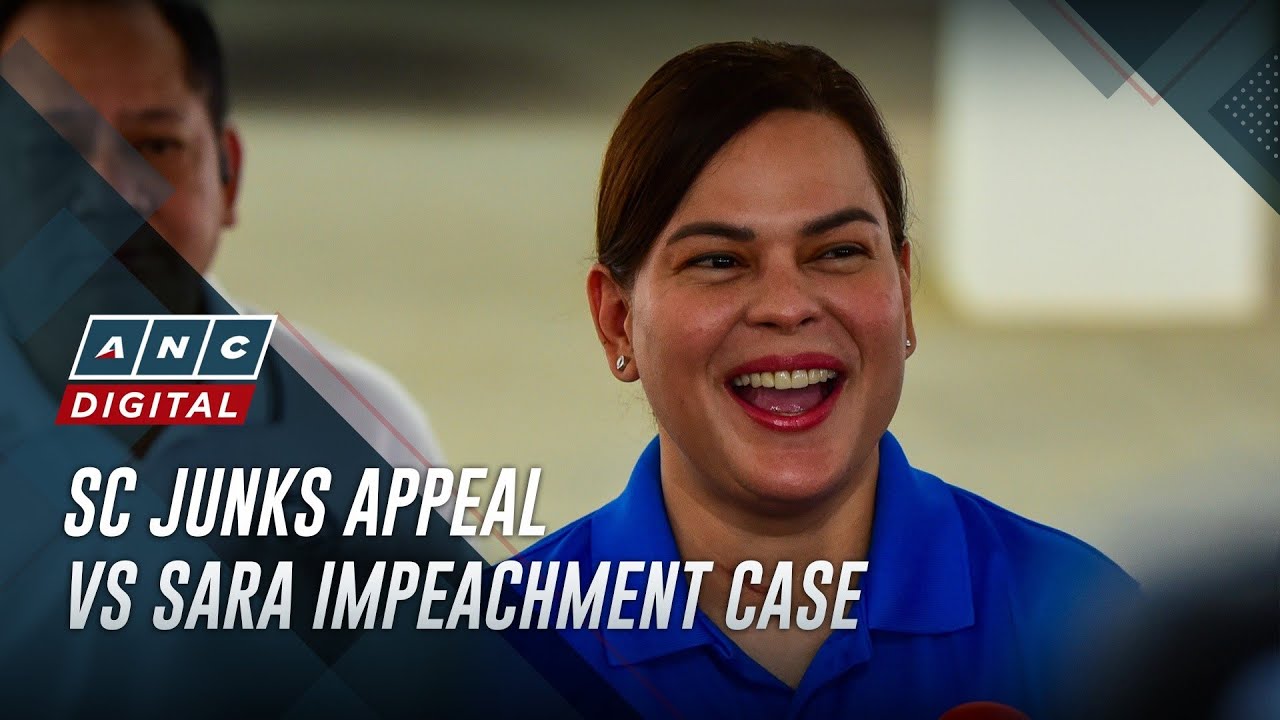 Sara Duterte impeachment ruled unconstitutional by Supreme Court | ANC