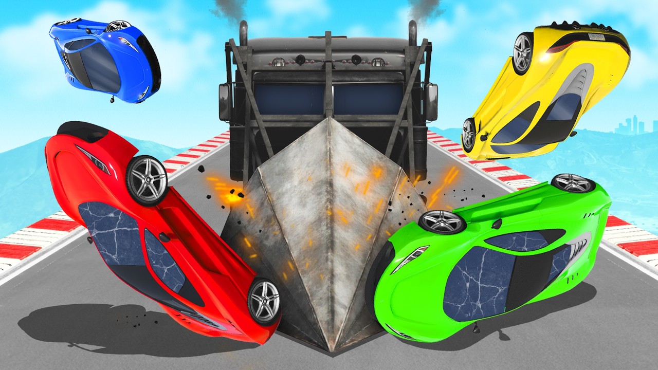 Trolling My Friends in GTA 5 1v1 Race...