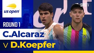 [US Open] C.Alcaraz vs D.Koepfer H/L screenshot 5