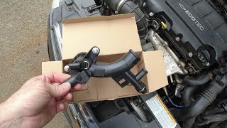 Replace Water Outlet Chevy Cruze 2011-2016 (EASY), Sonic,Trax,Encore and others