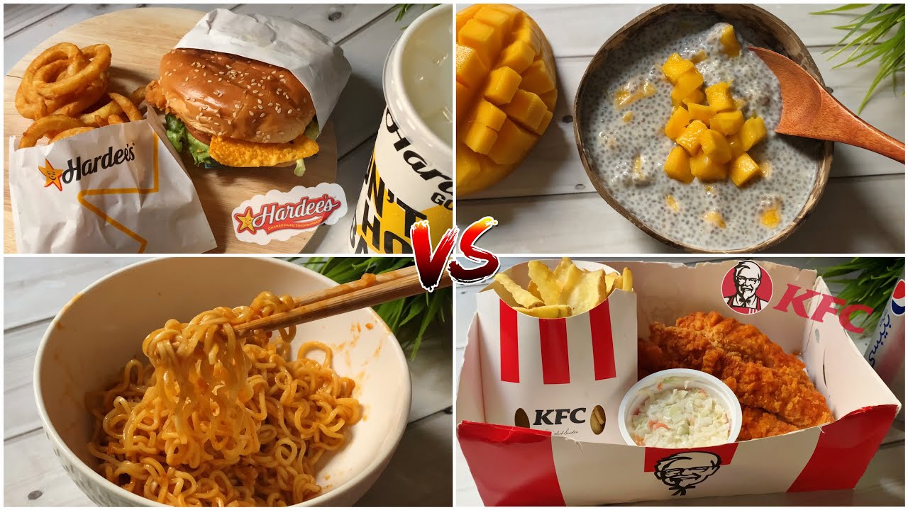 وجبة كنتاكي و هارديز الجديدة | وصفات المشتركين 🫣🔥