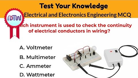 Electrical Science Quiz part 4: Test Your Knowledge with Multiple Choice Questions | #ElectricalQuiz