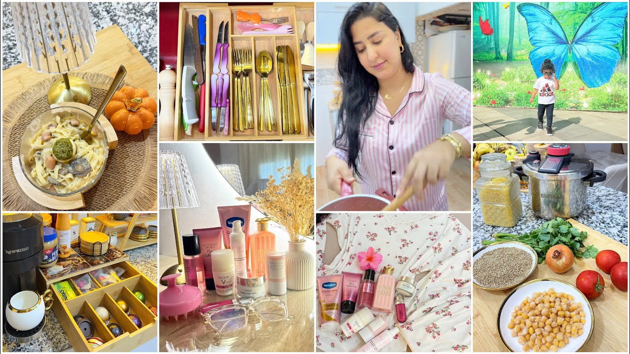 شريت لبليا جديدة🫣روتين مطرطق✅مشيت انا وقمر لبوسكورة عند وحدة منكم 🥰