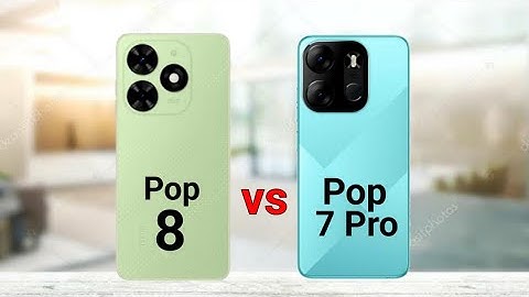 Tecno Pop 8 vs Tecno Pop 7 Pro