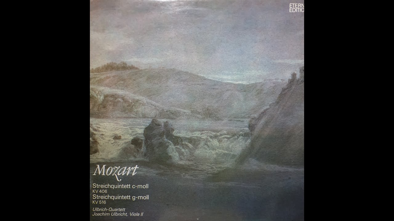Uibrich quartet - mozart :  kv 406 , kv 516   side 1