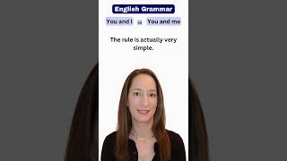 YOU AND I or YOU AND ME - English Grammar