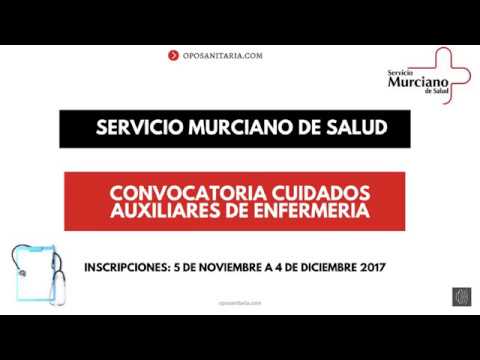 OPE SERVICIO MURCIANO DE SALUD: ¿CÓMO ME INSCRIBO?