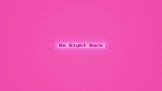 Celebrity Be right back background - pink heart style - free animated for stream Wealth