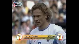 Russia vs Tunisia Stage Group H World Cup Korea 2002