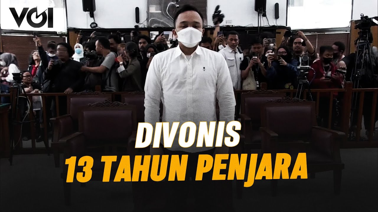 Hukuman Ricky Rizal Tok! Ricky RizaL Divonis Hukuman 13 Tahun Penjara Kasus Brigadir J ...
