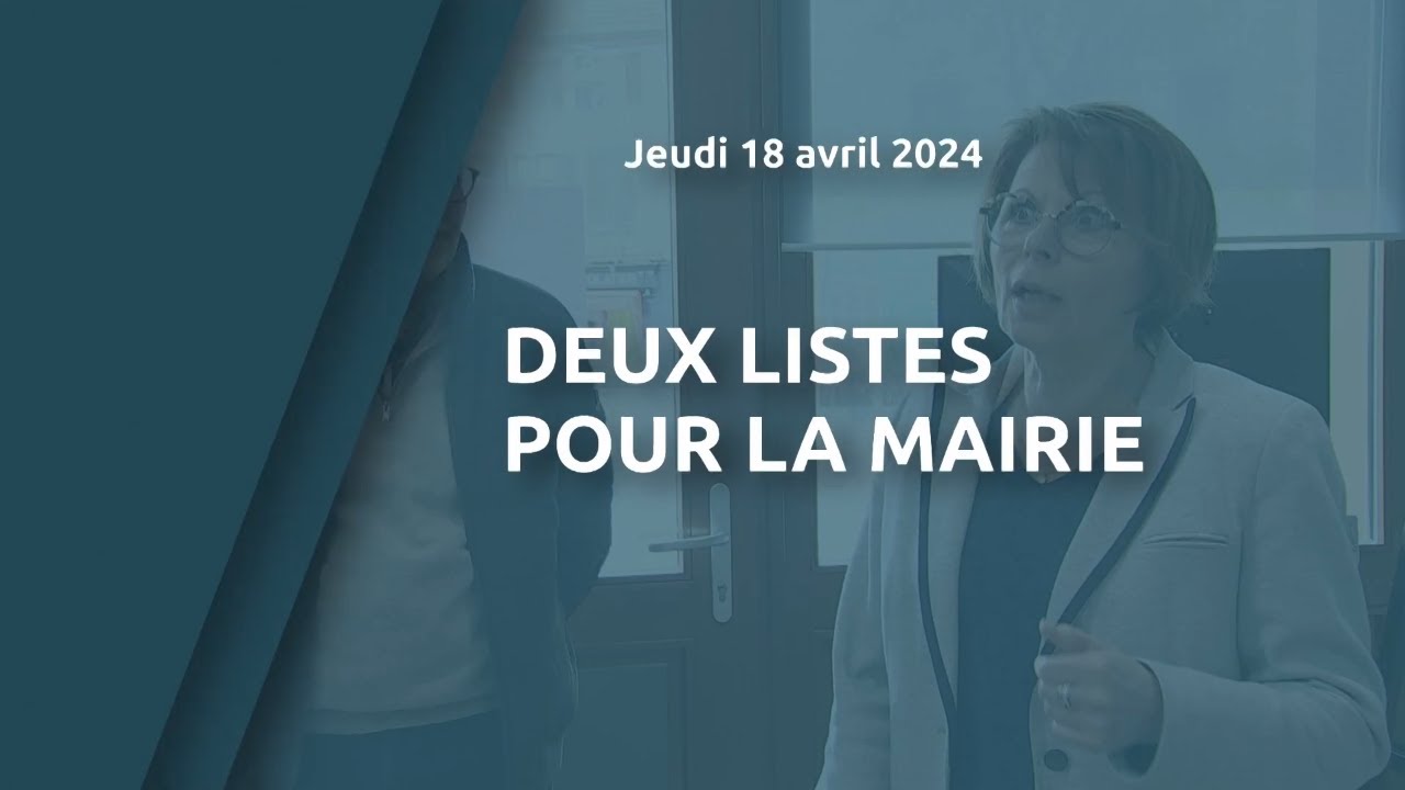 Deux listes pour la mairie