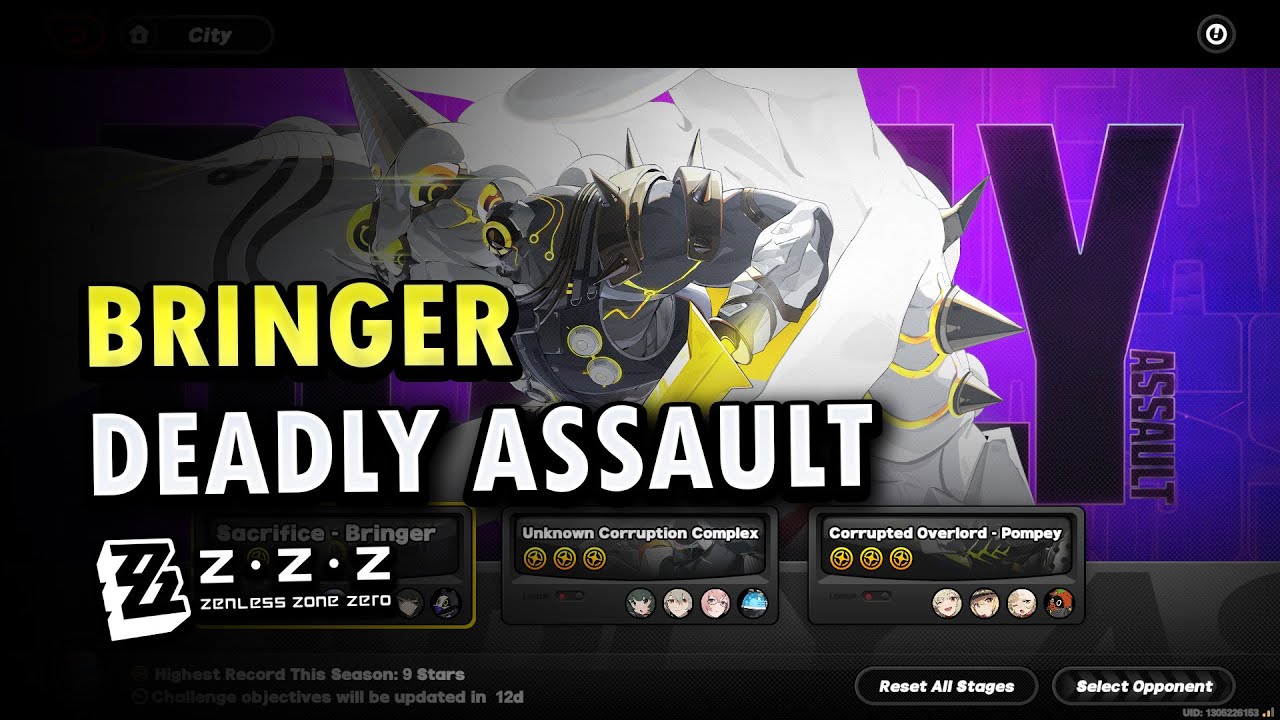 Deadly Assault Sacrifice - Bringer | [Zenless Zone Zero] - YouTube