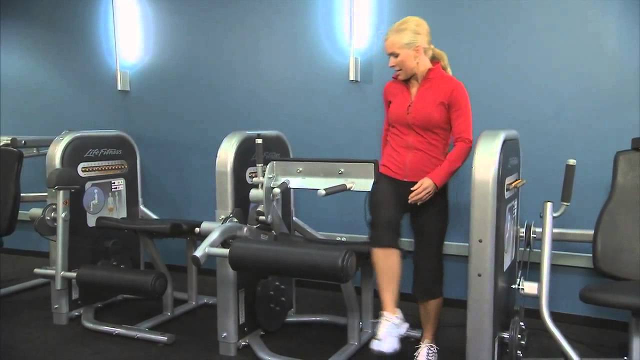 Life Fitness Circuit Series Seated Leg Curl