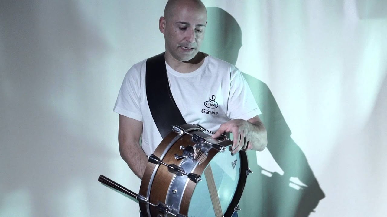 BCT. Presentación tambor híbrido de madera y metal de Gonalca