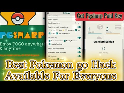 PGSharp License Key Pokemon go, location spoofing