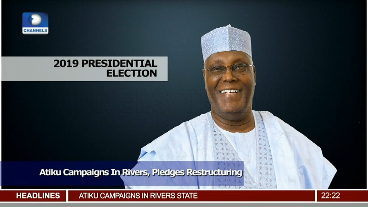 Atiku Campaigns In Rivers, Pledges Restructuring