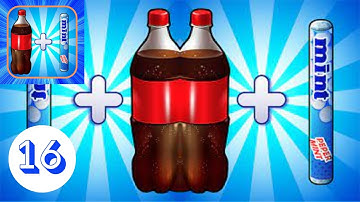 Drop and Explode Soda Geyser All Levels Gameplay Part 16 - Android, iOS