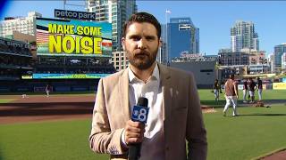 Padres prepare to take on the Cubs in the NL Wildcard Series at Petco Park