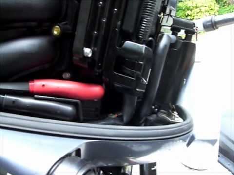 Yamaha F350 outboard oil change - YouTube