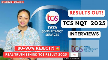 TCS Result 2025 | Real Reason Behind Mass Rejections Explained Clearly