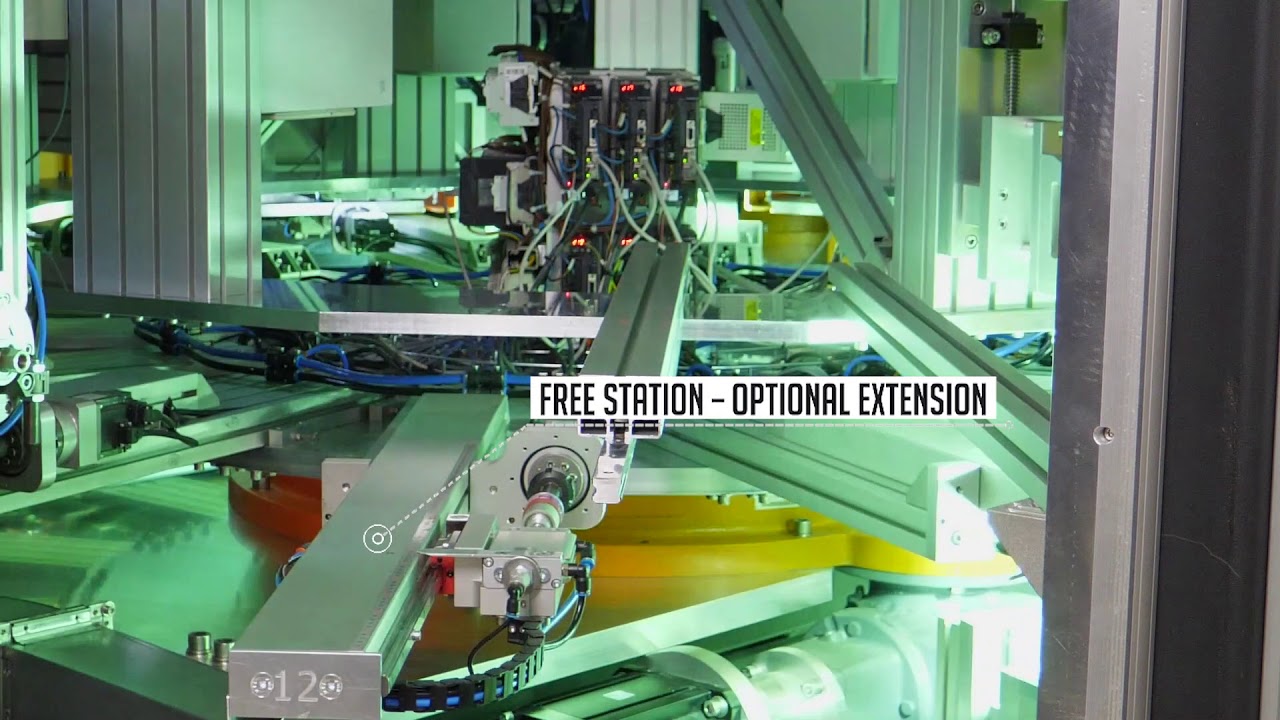 KELLER Fourcolor screen printing machine YouTube