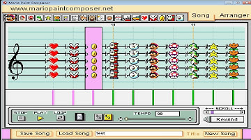 Mario Paint Composer: all