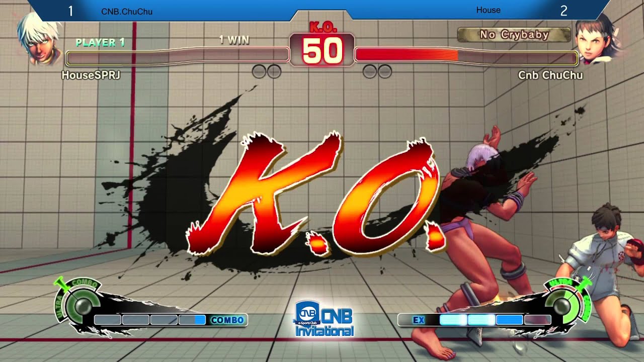 USF4 - CNB Invitational - CNB.ChuChu (Sakura) Vs (Elena) House