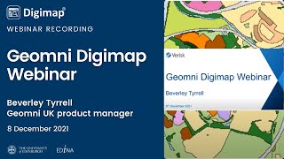 Geomni Digimap  - webinar December 2021