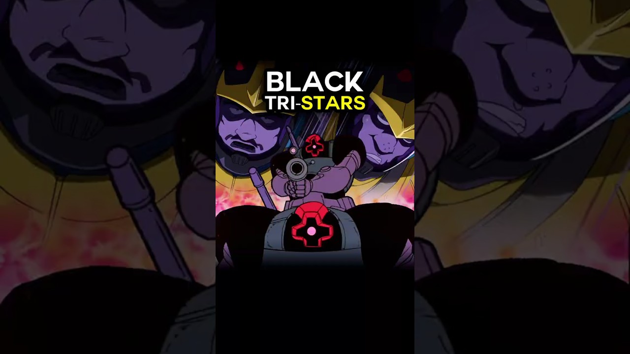 BLACK TRI-STARS en Gundam GQuuuuuux Episodio 5 ¡Diferecias con el Universal Century!