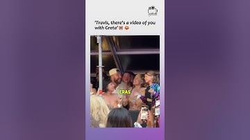 Travis Kelce’s hilarious Greta mix-up at Taylor Swift’s Eras Tour 😂