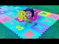 ABC Pretend Play with Ellie | Kids Video Learning about the English Alphabet