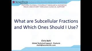 ADME 101 Guide to Subcellular Fractions and When to Use Which Test System