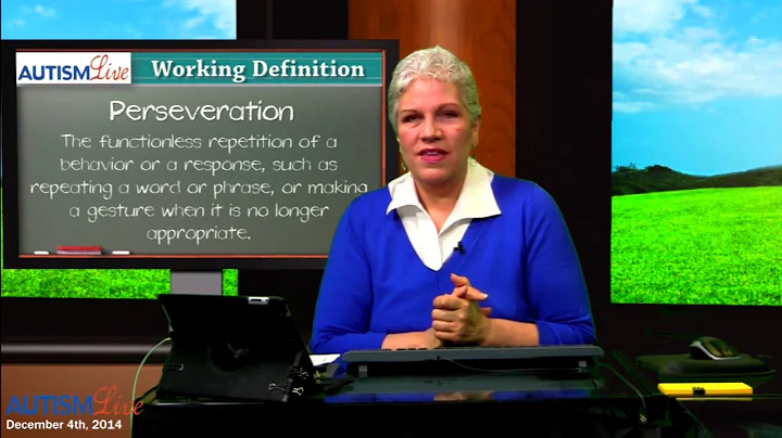 Autism Jargon: Perseveration