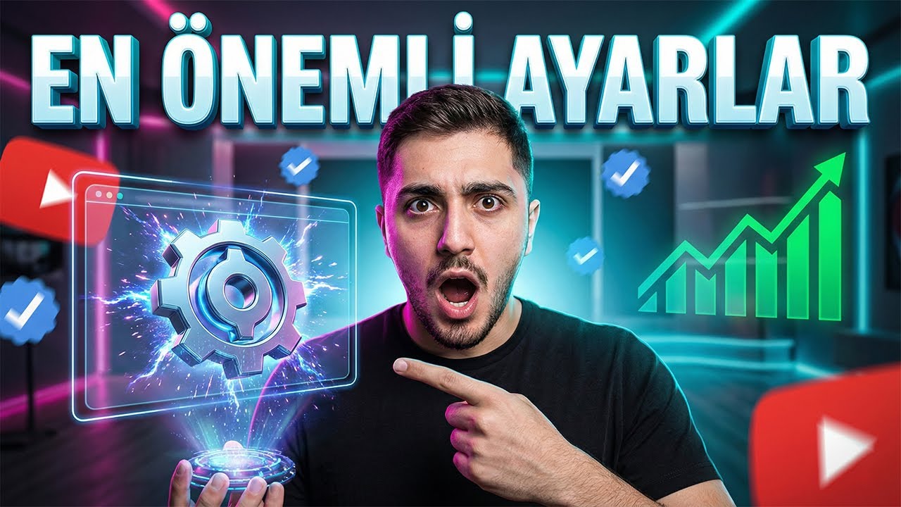 Küçük YouTube Kanallarının HEMEN Yapması Gereken 12 Ayar
